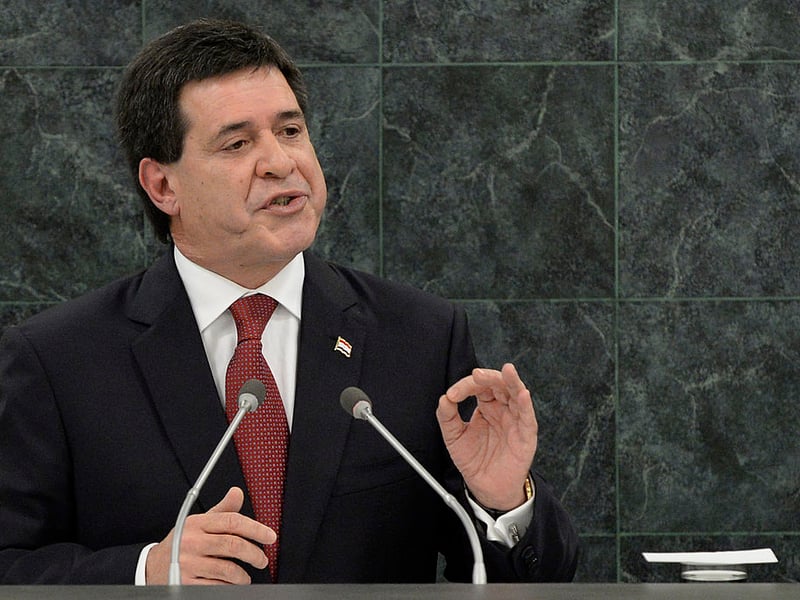 Horacio Cartes is the current president of Paraguay, who previously served in the role from 2013-2018. His fortune of around $500 million comes from a range of industries, including tobacco, soft drinks, meat production,[4] and banking.