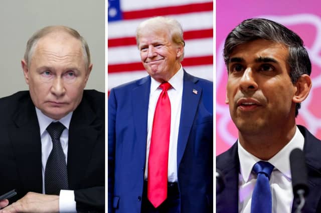 Three of the world's richest political leaders.