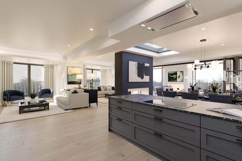 Edinburgh for sale: Take a look inside this new Edinburgh penthouse on ...