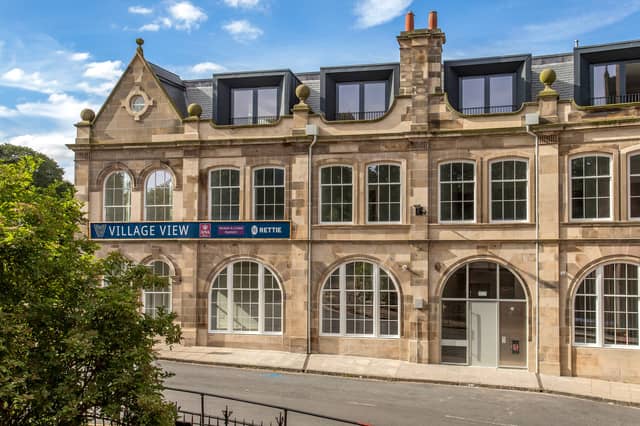 The £3.1 million penthouse is just one of the new homes at Village View in Edinburgh.