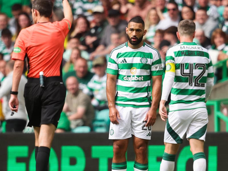 Picked up a booking for a needless barge on Mykola Kukharevych that led to the free-kick for Hibs goal, where he also seemed to get caught under the ball. Was the only blot on an otherwise perfect copy book.