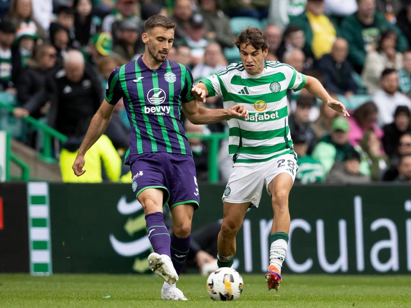 No individual blame attached to any of Celtic's goals but was part of a Hibs defence that did not cope with the pace and movement of the home side's attacks. Was the only Hibs defender who looked comfortable with the ball at his feet.