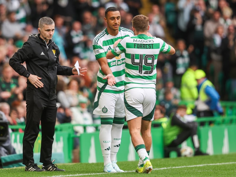 Adam Idah got a heroes welcome when he replaced James Forrest on the hour and put himself about. Paulo Bernardo, Luis Palma and Yang Hyun-jun were also given late run-outs.