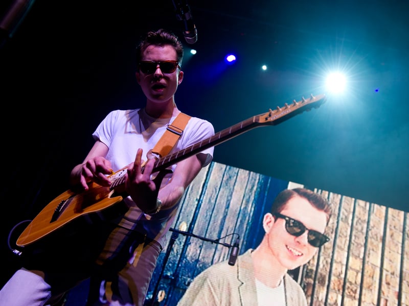 Multi-instrumentalist, and producer known for his eclectic style that blends elements of indie rock, electronic music, and post-punk, Tom Vek brings his eclectic sound to Bedford, performing at Esquires on October 3 2024.