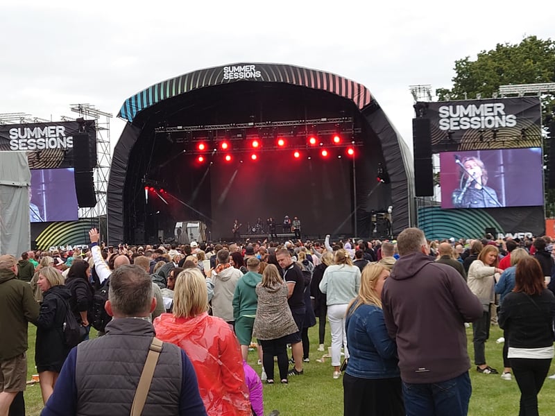 Summer Sessions Edinburgh attracted a big crowd for the all-day music festival at The Royal Highland Showgrounds on Saturday, August 17.