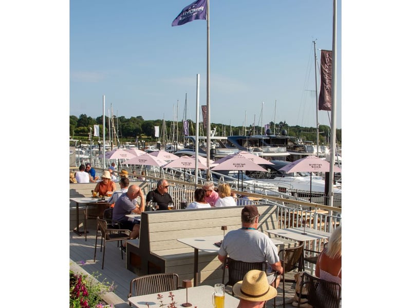 The Boathouse Swanwick's new layout has made the most of the stunning location on the River Hamble.