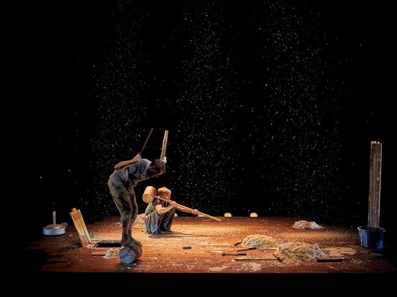 According to our 5-star review, “Sawdust Symphony is that rarest of things at the Fringe - a show like no other.” Starring Michael Zandl, David Eisele and Kolja Huneck, three circus school graduates, the trio bring together carpentry and clowning to create a “fascinating, bizarre and, at times, enchanting production”.