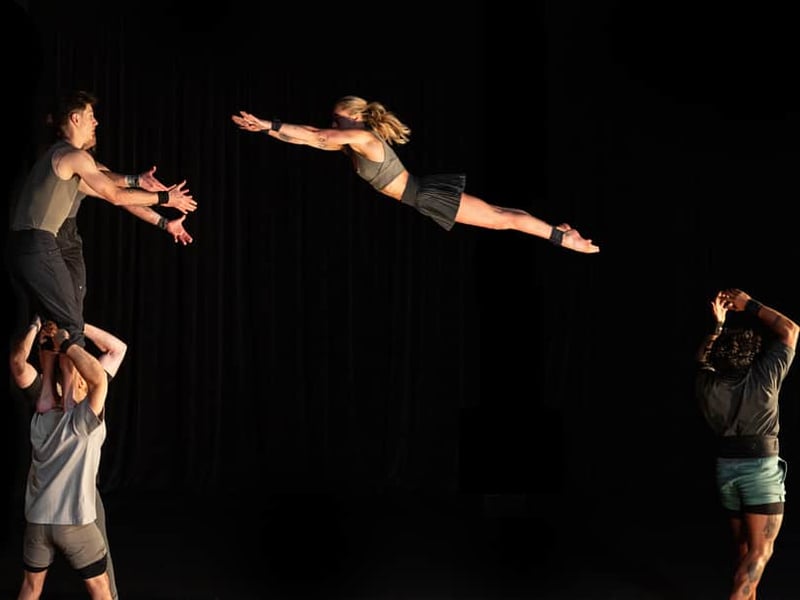 Ten Thousand Hours, named so for the amount of time it takes to hone a skill, is a five-star Fringe show by contemporary circus troupe Gravity & Other Myths. With remarkably friendly and approachable performers, you will be enthralled throughout regardless of how nail biting it feels. 
