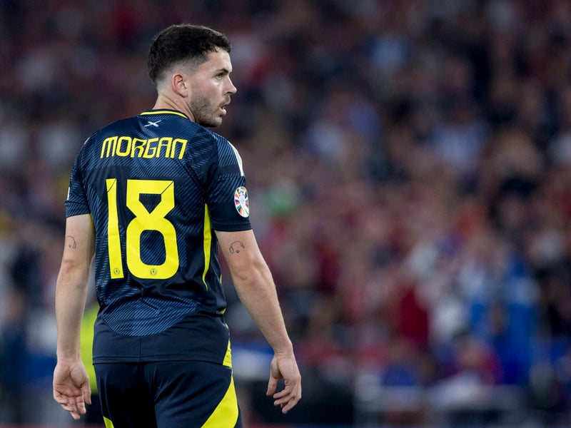 He hasn't played since a penalty defeat to Pachuca on July 31 in the MLS's 'Leagues Cup'. Morgan was a late introduction to the Euros squad as injuries to his forward line mounted for Steve Clarke in the summer. With Lyndon Dykes returning from injury though, does he keep his place in the squad?