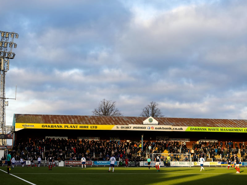 The Doonhamers enjoyed a 2-0 derby win over neighbours Annan Athletic with over 2k in attendance at Palmerston Park.