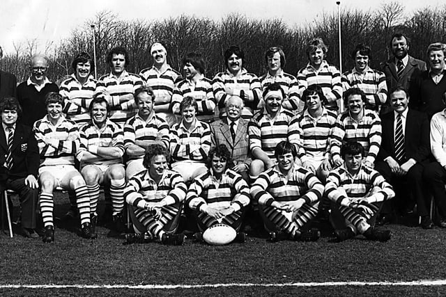The 1979 Fylde RUFC line-up