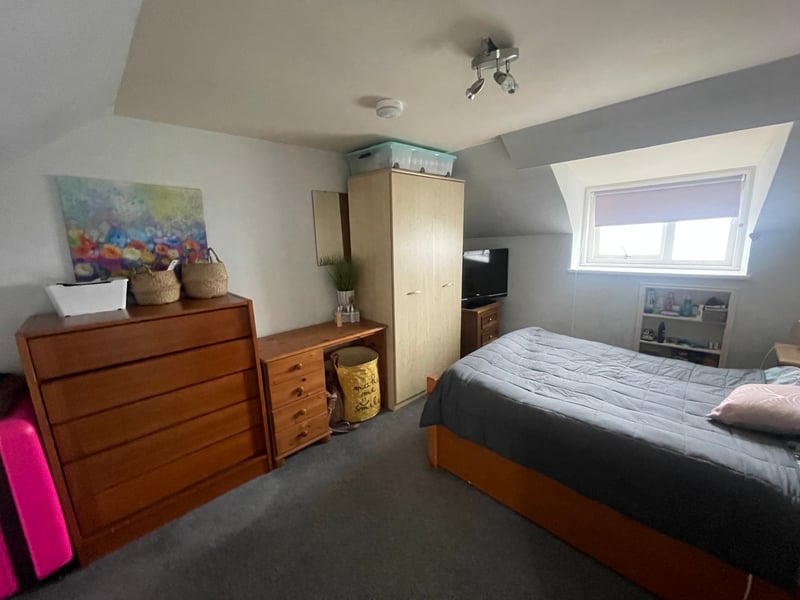 Inside another of the staff accommodation at Point Cottage.
