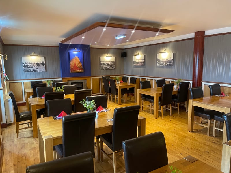 Another of the restaurant seating areas