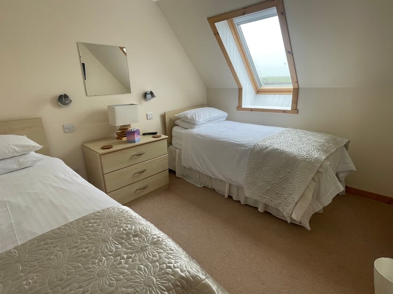 A double room inside The Sands Hotel