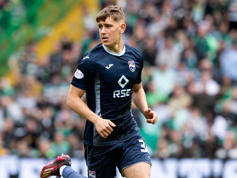 The Inverness born 18-year-old first broke into the Staggies team two seasons ago and has been a regular for Scotland's under-17 and under-19 teams. Will hope to get even more game time at Dingwall as he continues to mature at senior level. Valued at £213k.