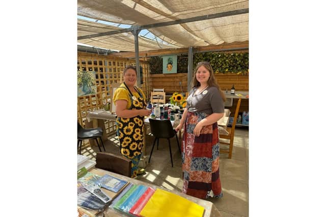The Sunflower Art Collective held their first open day on Friday, August 16 with another one set to take place this Friday.