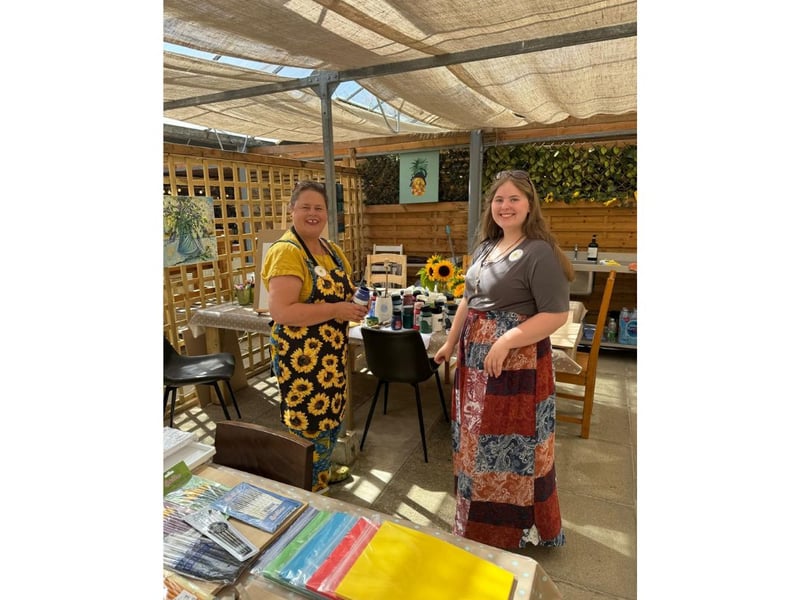 The Sunflower Art Collective held their first open day on Friday, August 16 with another one set to take place this Friday.