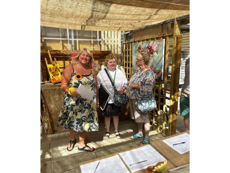 The first open day was a success with a number of people attending.