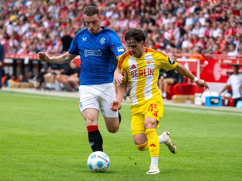 The young Rangers defender is part of the club's Europa League squad, but completed an emergency loan to Queen's Park last week and is unavailable for selection.