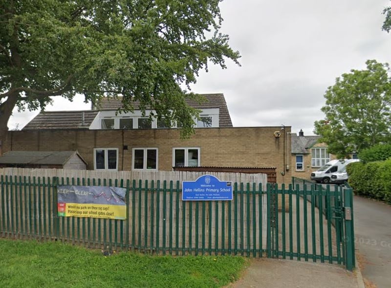 John Hellins is a primary school just out of Towcester, West Northamptonshire, with a little over 200 pupils on its books.
In the 2022/23 academic year, it too had 100% of its pupils meet the expected standards in reading, writing and maths, compared to an average of 58% locally and 60% nationally.