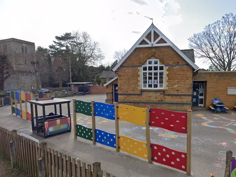 This is a primary school in Maidwell, West Northamptonshire.
In the 2022/23 academic year, it also had 100% of its pupils meet the expected standards in reading, writing and maths, compared to an average of 58% locally and 60% nationally.
