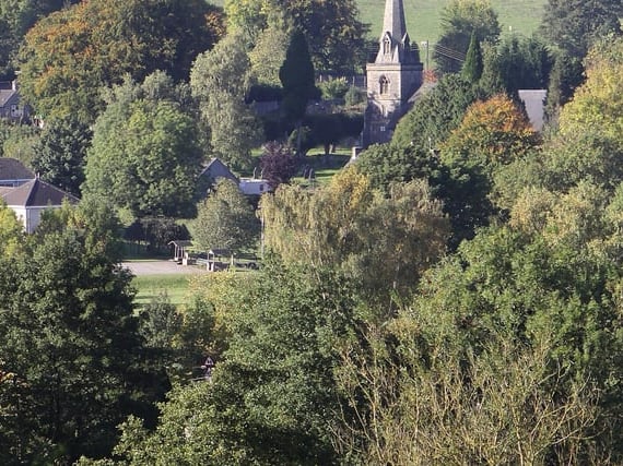Fenny Bentley is in the southern part of the Peak Park, two miles north of Ashbourne. The church of St Edmund has an unusual monument to Thomas and Agnes Beresford who, together with their 21 children, are shown covered in a shroud. There are pubs, too - The Coach and Horses and the Bentley Brook Inn.