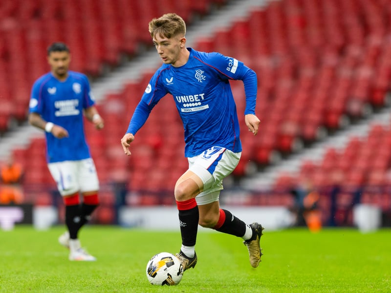 The Rangers youngster is only just beginning to make his first steps into senior football, hence his low value.
