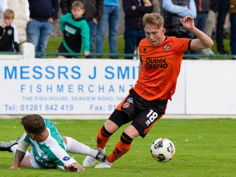 The Tangerines forward was pivotal to last year's Scottish Championship title win, scoring 12 goals and assisting a further five. The Larbert-born player took his chance with both hands after impressing on loan at Stirling Albion the season previous, and now finds himself an important part of Jim Goodwin's squad. Valued at £320k.