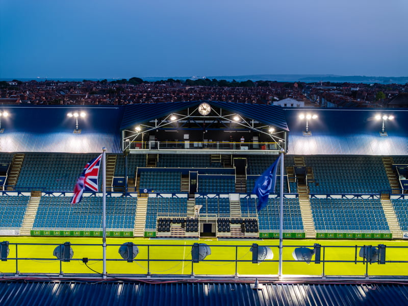The spectacular drone images and video showcasing Fratton Park in all her glory with £15m renovations completed