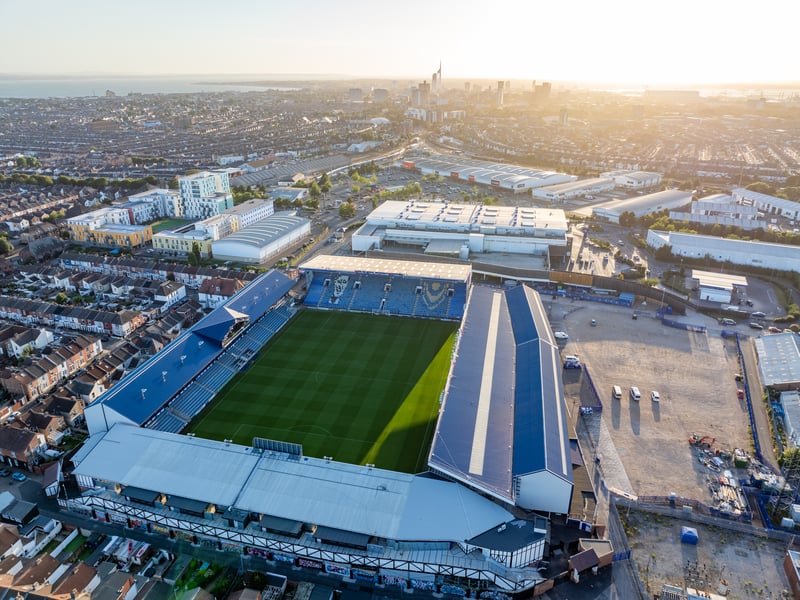 The spectacular drone images and video showcasing Fratton Park in all her glory with £15m renovations completed.