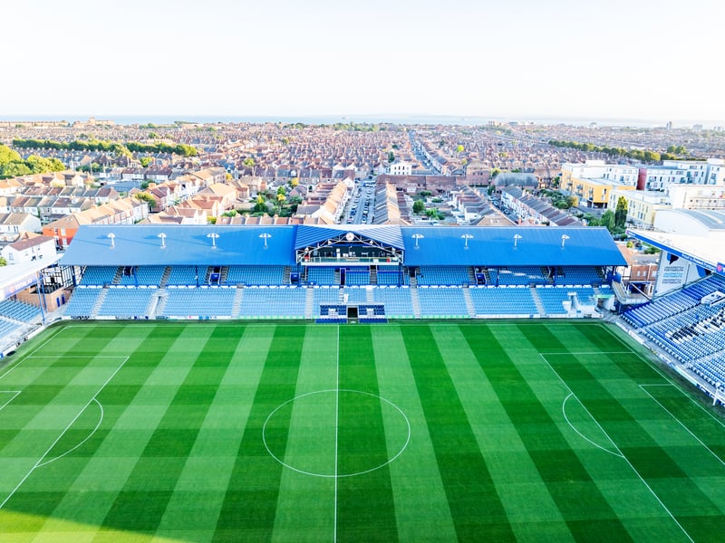 The spectacular drone images and video showcasing Fratton Park in all her glory with £15m renovations completed.
