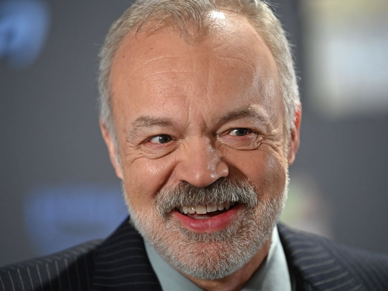 Chat show king Graham Norton enjoyed a couple of drinks in the sun at the Summerhall venue.