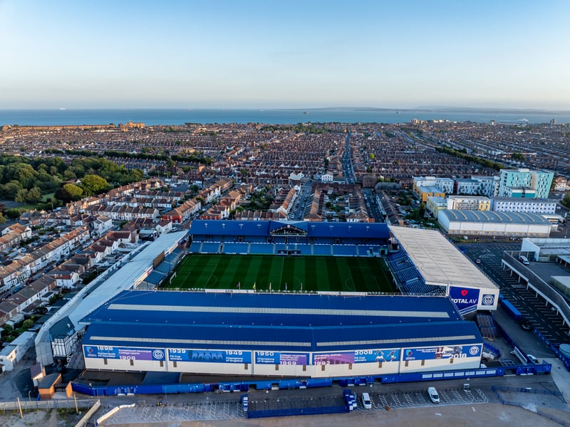 The spectacular drone images and video showcasing Fratton Park in all her glory with £15m renovations completed.
