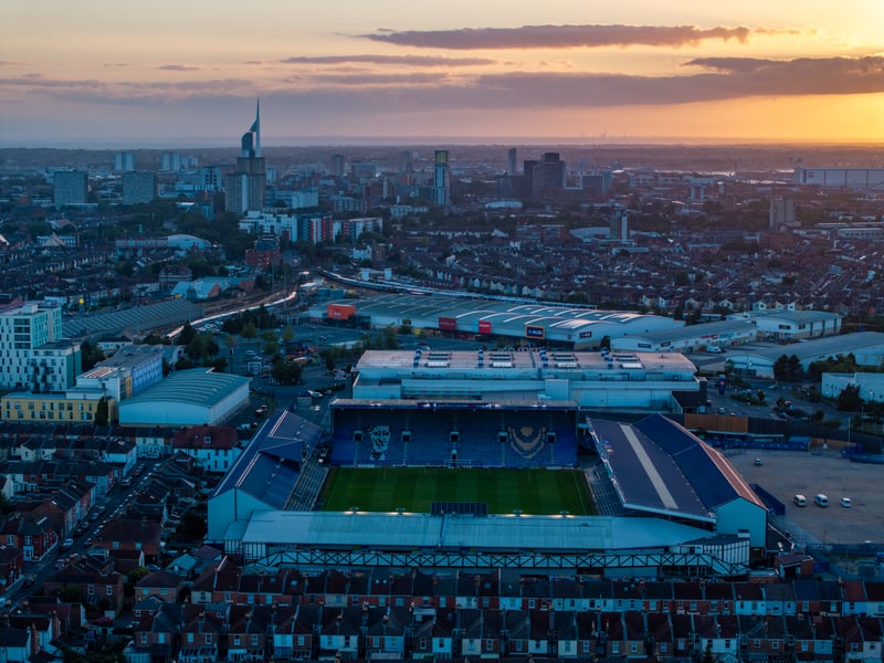 The spectacular drone images and video showcasing Fratton Park in all her glory with £15m renovations completed