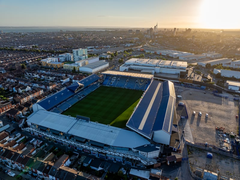 The spectacular drone images and video showcasing Fratton Park in all her glory with £15m renovations completed.