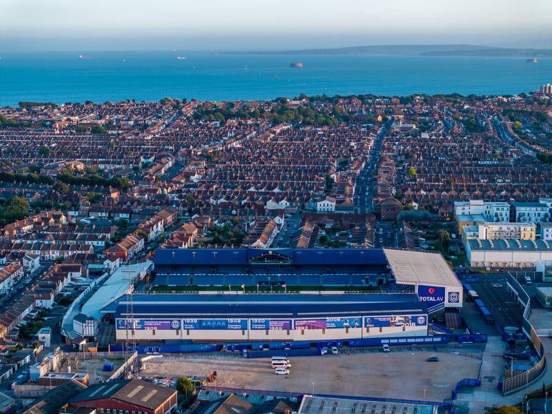 The spectacular drone images and video showcasing Fratton Park in all her glory with £15m renovations completed.
