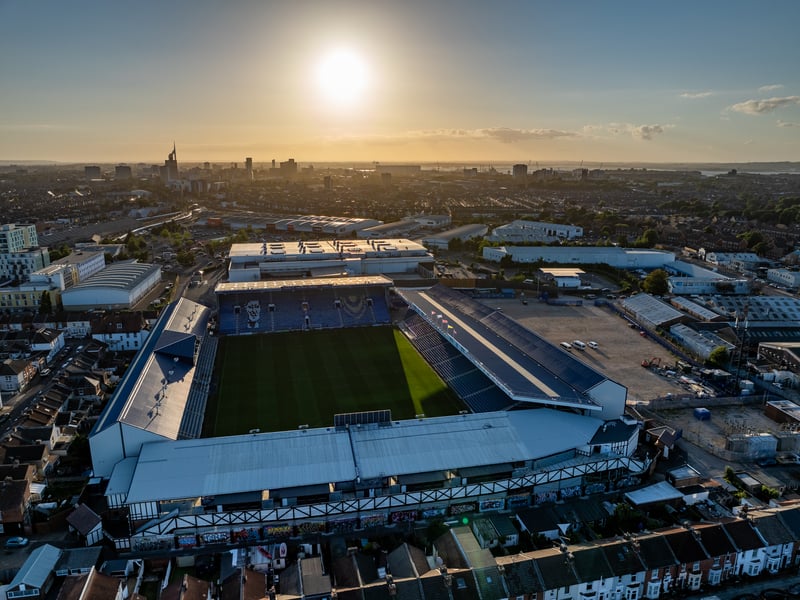 The spectacular drone images and video showcasing Fratton Park in all her glory with £15m renovations completed.