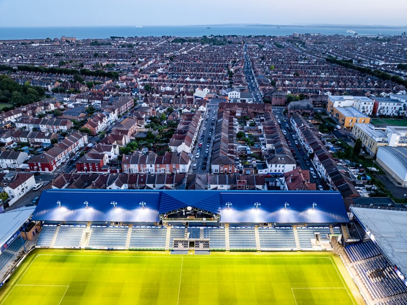 The spectacular drone images and video showcasing Fratton Park in all her glory with £15m renovations completed