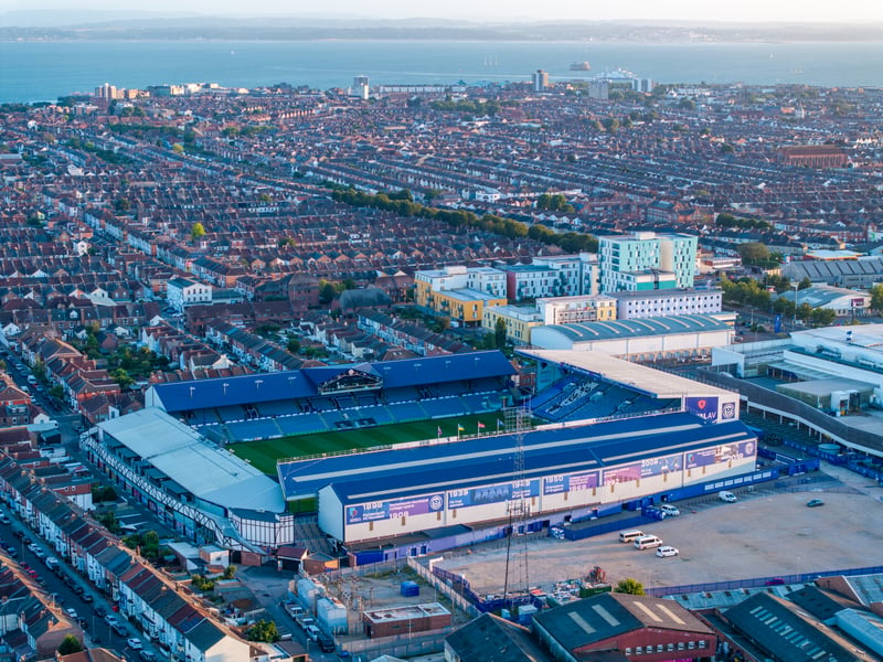 The spectacular drone images and video showcasing Fratton Park in all her glory with £15m renovations completed.
