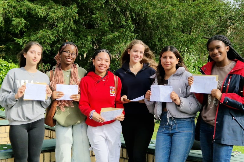16 celebratory photos from Sheffield pupils on GCSE Results Day 2024