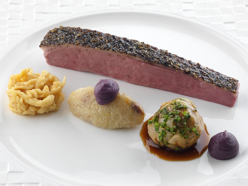 Restaurant Martin Wishart is located in Lothians, Edinburgh. The Good Food Guide says: “ Wishart has refined his vision of modern French cuisine over the years, although his loyalty to Scottish seasonal produce remains as strong as ever.”