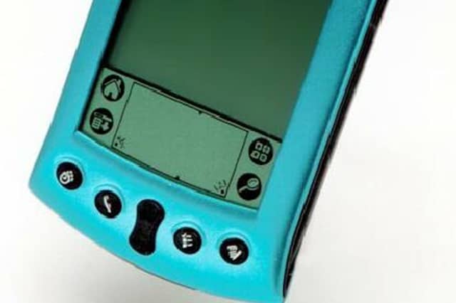If you or your relatives were at the cutting edge of technology, you might have had a PalmPilot in the 1990s. It was sort of like a smartphone, a decade before smartphones took over the world. Photo: Online USA/Getty Images