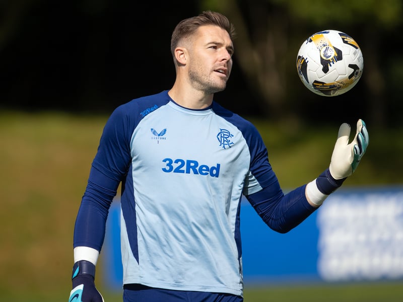 The undoubted number one, Butland starts between the sticks at Hampden Park.
