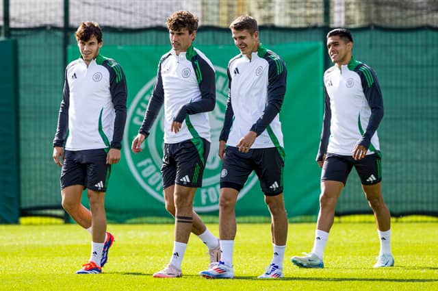 This is how we predict Celtic will line-up against St. Mirren on Sunday. Cr: SNS Group.