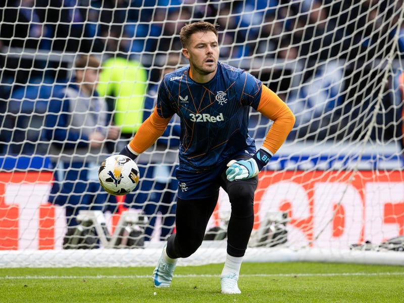 When he's fit, he starts. Butland will be hoping to to win his first Old Firm this weekend.