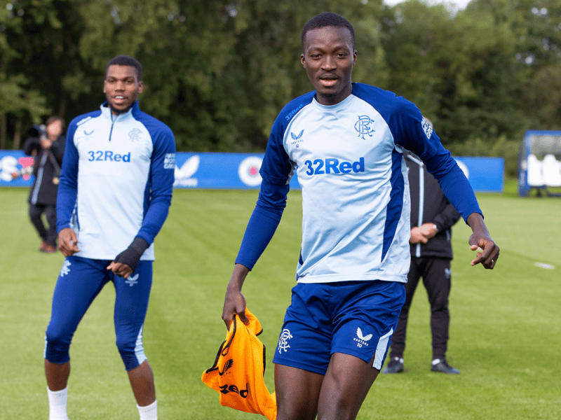 He's been one of Rangers best signings in recent years and become of the first names on the team sheet. The Ivorian will play alongside Connor Barron in the middle.