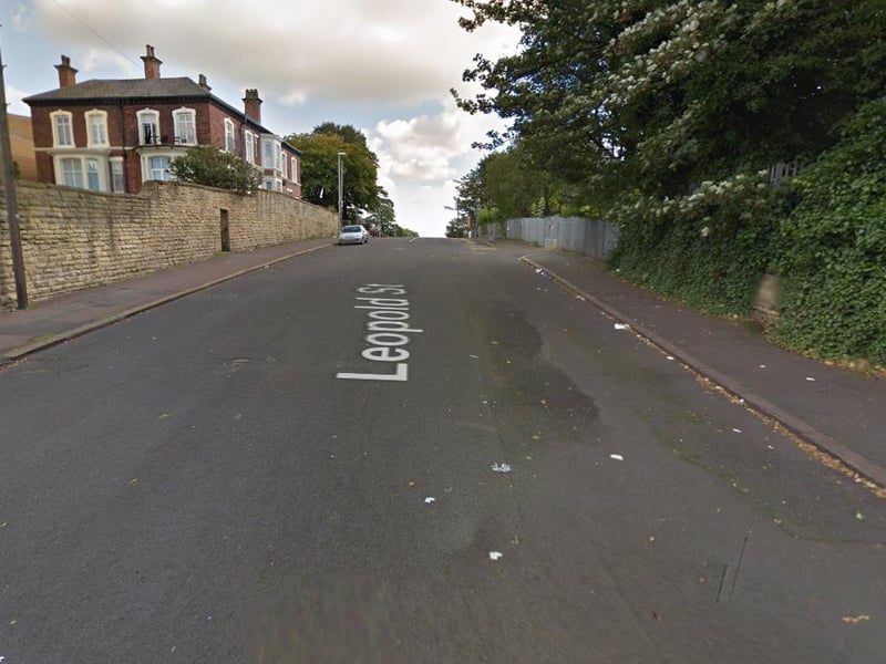 Leopold Street - Bollards Nr Chapeltown Road to Cross Louis Street - Chapel Allerton.