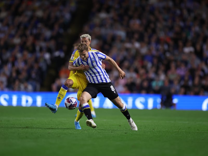 Some nice passing, helped give Leeds control for a lot of the contest. Did make a couple of mistakes in possession, took a yellow and risked a second.