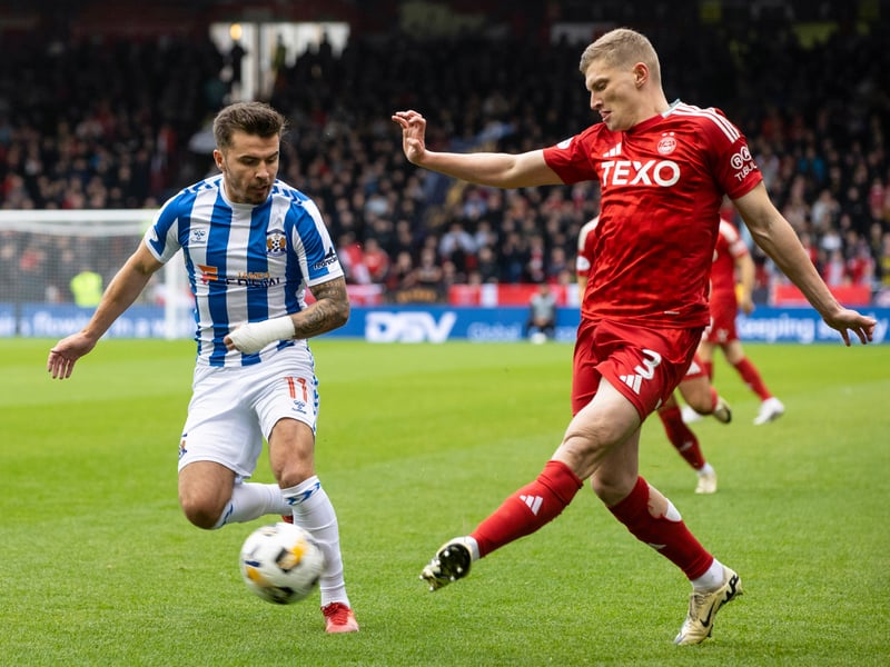 Continued his excellent start to the campaign in the victory over Kilmarnock, picking up a 7.8 rating in the process. Edged out Celtic's Greg Taylor with six recoveries, three clearances and seven touches in the opposition box.
