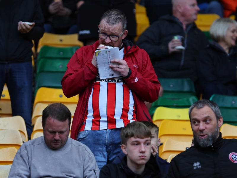 Sheffield United fan gallery v Norwich